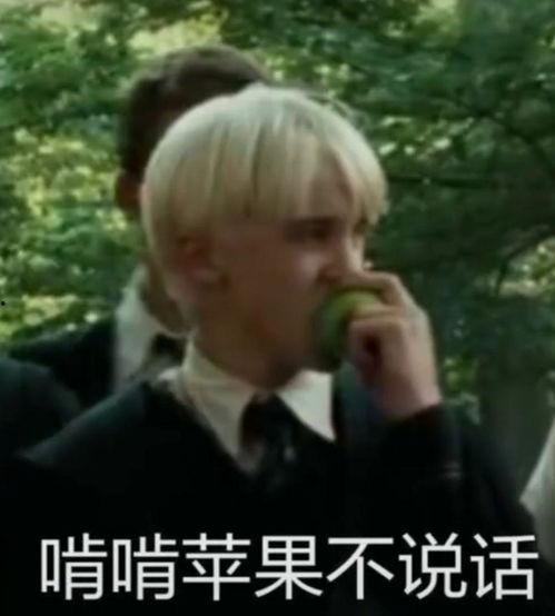 马尔福吃瓜表情包,揭秘贵族少年的“吃瓜”魅力